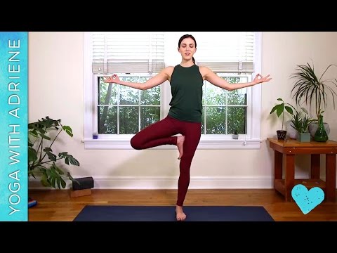 Yoga for Stress Relief – 7 minute Practice – Yoga With Adriene
