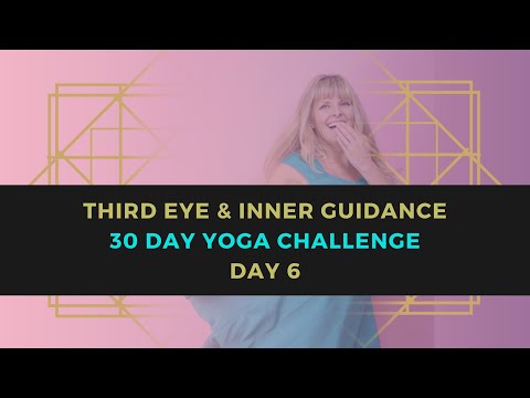 Yoga for the Third Eye Chakra 30 Day Yoga Challenge // Day 6