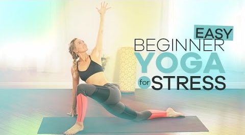 Gentle Yoga | Beginner Yoga for Stress Relief | Less than 10 Minutes
