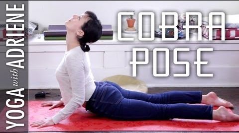 Cobra Pose – Yoga With Adriene